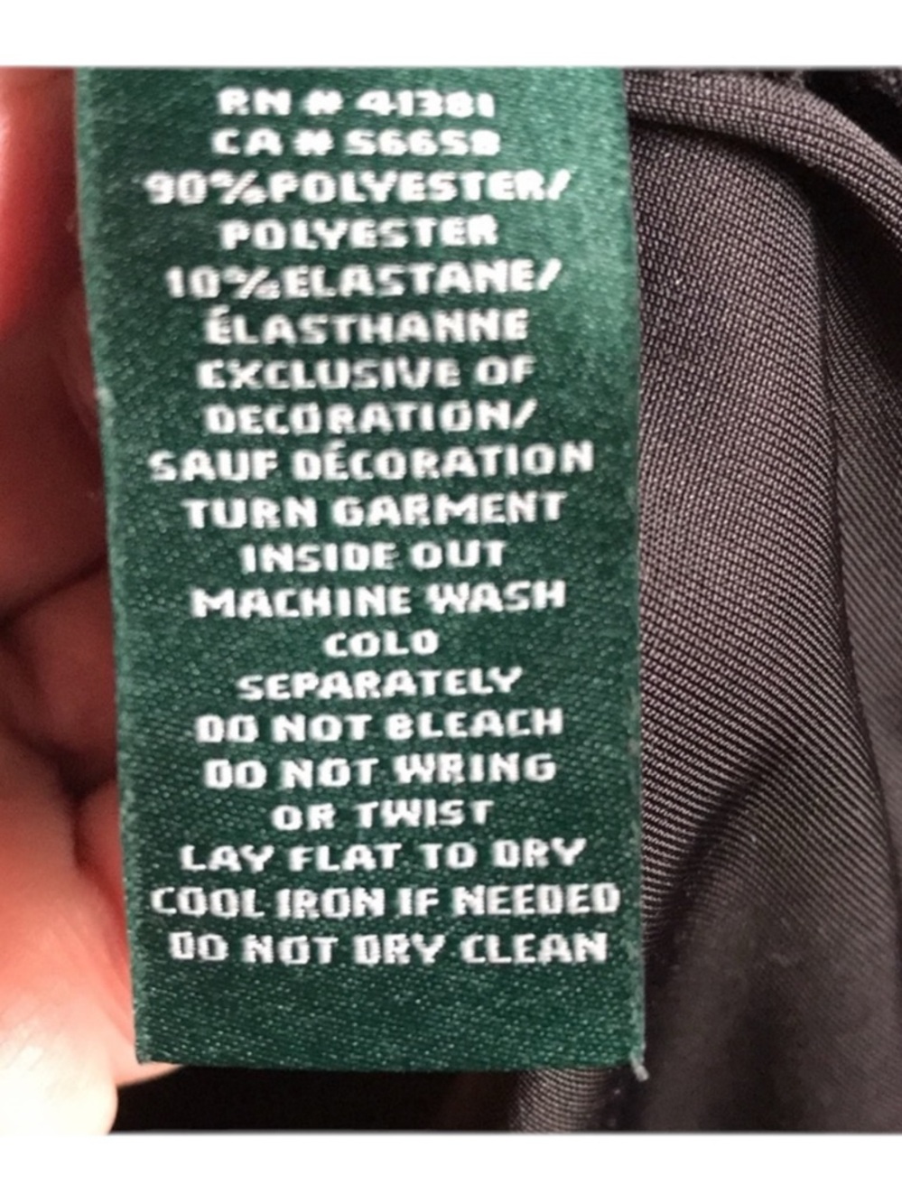 Lauren Ralph Lauren Velour Lounge Set Black XL Top L Pants Soft Stretch - Picture 9 of 13